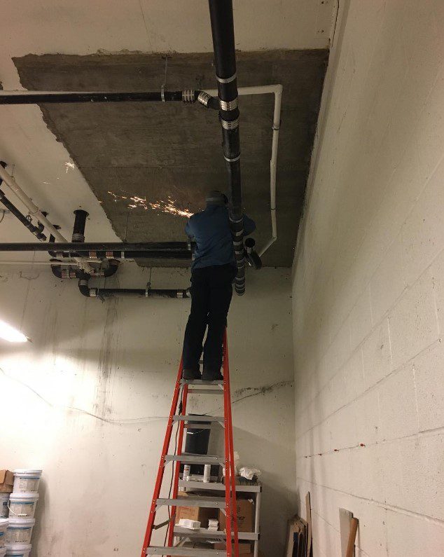waste lines installed Superior PHM
